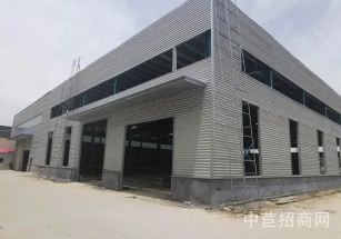 洛陽市伊濱新區彭婆工業園區洛陽伊濱獨棟獨院工業廠房出售，證件齊全，配套齊全，1400㎡