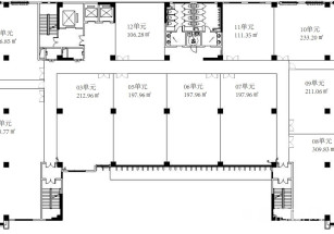 卓越同久科創(chuàng)中心（近G60科創(chuàng)云廊）松江廠房辦公出租 可分割 毛坯交付 整層104