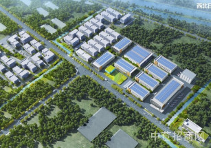 中新智地智能制造產業園蘇州吳江1630平廠房出售，緊鄰江城大道，交通便利