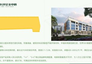 卓爾?長沙企業中心長沙獨棟工業廠房出售 小面積 企業總部