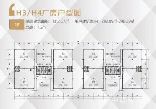 長沙佳海工業園長沙獨棟分層廠房出售 押一付三 貨梯雙開
