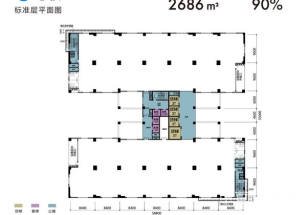 碧桂園梅龍湖智造新城深圳北高標準廠房出售，底樓層高7.9米，丙類消防，配套齊全