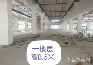 昆山聯派科技產業園高新區8.5米帶行車廠房出租，空地大，無行業限制