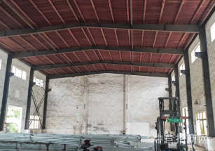 金山呂巷金張公路10米單層廠房呂巷單層廠房出租 高度高 適合各類無污染企業